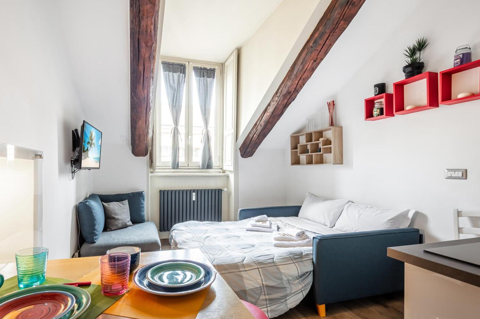 Piazza Castello Central Studio Турин Экстерьер фото